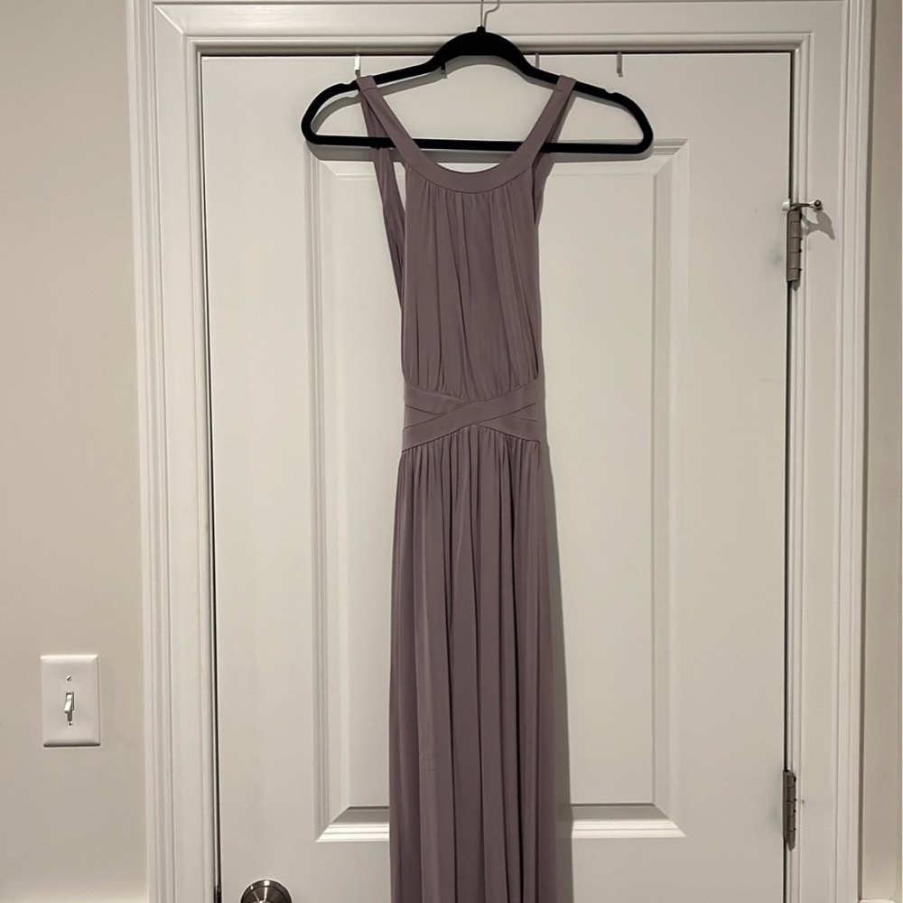 Silence + Noise Mauve Maxi Dress
